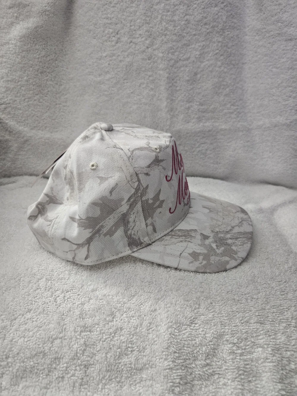 Megan Moroney Target Cloud 9 White Camo Pink Graphic Baseball Hat Womens NWT
